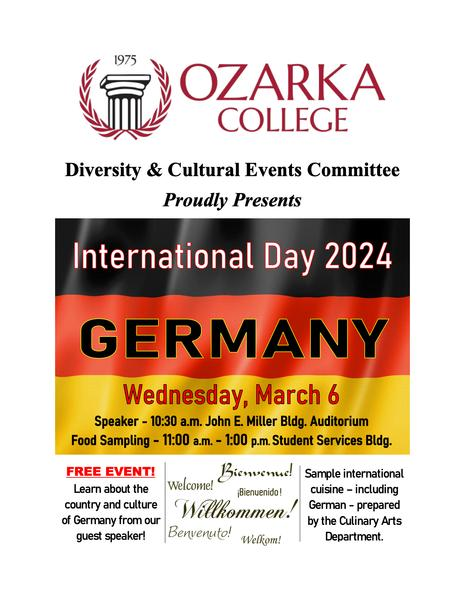 Germany the focus for International Day 2024